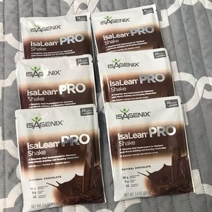 Isagenix isalean pro chocolate 6 packs